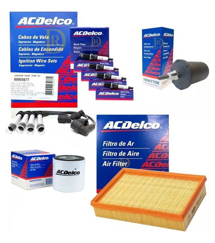 Kit Cables Bujia Filtro Aceite Aire Nafta Fun Celta