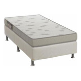 Cama Box E Colchão Light D23 Solteiro (88x188) - Ortobom