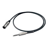 Proel Bulk230lu1 Cable Xlr Macho A Plug Stereo Bulk 230 1mt