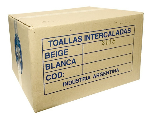 Toalla De Papel Para Manos Intercalada Eco Beige 10 X2500