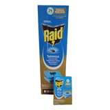 Tabletas Raid Repelentes Contra Mosquitos Pack De 20 Cajas