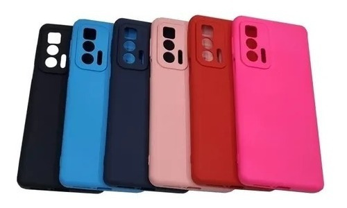 Funda Silicone Case + Vidrio Full Para Motorola Edge 20 Lite