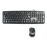 Kit Teclado Y Mouse Usb Black Tecmaster Km-3353