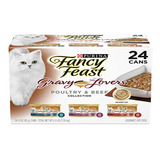 Fancy Feast Gravy Lovers Poultry And Beef 24 Latas