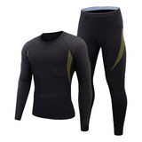 Conjunto De Roupa Íntima Quente Season Outdoor Sports Fleece