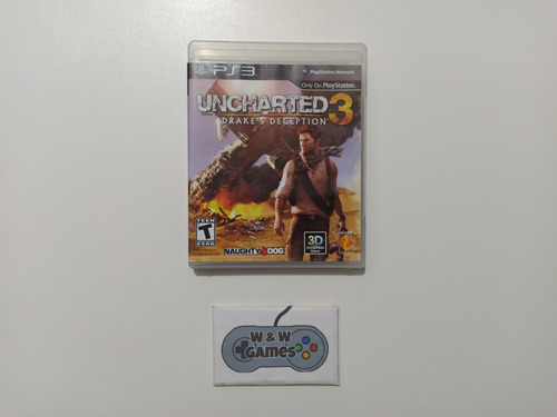 Playstation 3 - Uncharted 3 100%original 