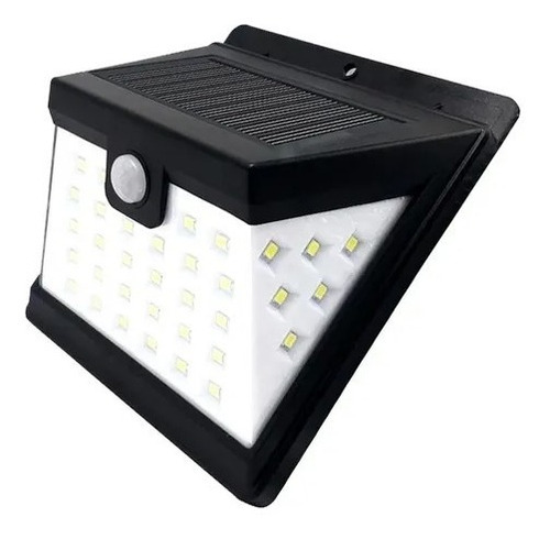  Aplique Solar Foco 40 Led /sensor De Movimiento / Exterior