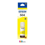 Tinta Epson 504 Amarillo L4150 L4160 L6161 L6171 L6191 70ml