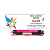 Tóner Genérico Ce313a Magenta Para Laserjet Pro Cp1025nw