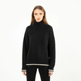 Sweater Mujer Ellus Oversize Tall Neck