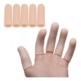 Set 5pz Protectores Para Dedo Silicona Resistente Elástico