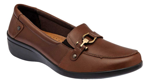 Zapato Confort De Mujer Flexi Cafe 097-508