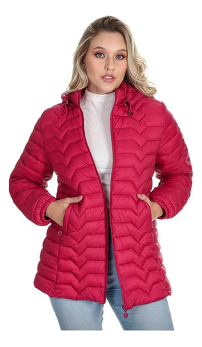 Sobretudo Feminino Plus Size Casaco Bobojaco Puffer Gominhos