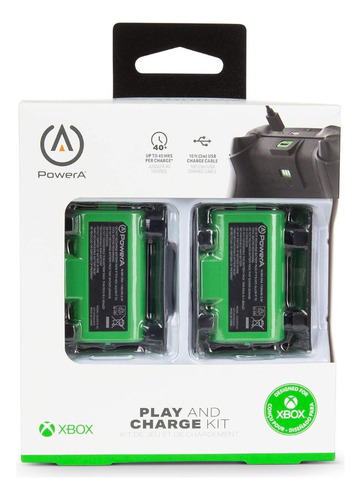 Powera Kit Play Charge Kit For Xbox Series Xs One Oficial 