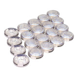 Sonicake Interruptor De Pedal Cap Sombrero 20pcs 10mm Claro