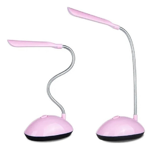 Lámpara De Mesa Flexible Led Inalámbrica - Rosa