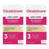 Pack X2 Cicatricure Age Care Aclarante Antiarrugas 50g