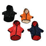 Ropa Perro Abrigo Polar Campera Impermeable Capucha 1 Al 8