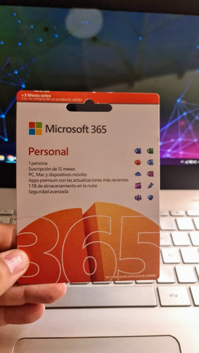 Licencia Original Office 365 Personal - Aplicaciones Premium