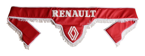 Cortina Parabrisa Decorativa Camión Para Renault Cuerina 2mt