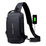 Bolso De Seguridad Morral Anti Robo Puerto Usb Impermeable