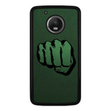Funda Protector Para Motorola Moto Hulk Marvel Verde 