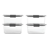 Contenedores Para Almacenamiento Rubbermaid Brilliance Conte