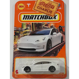 Matchbox | 2024 | Tesla Model 3 Blanco (first Edition)