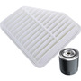 Kit X2 Filtros + Aceite Gulf 10w40 Toyota Rav4 2006/2013 Nks Toyota RAV4