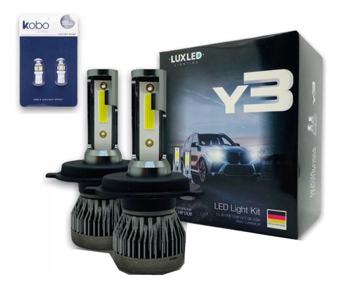 Kit Biled Cree H4 Alta Y Baja Sin Cooler 20.000 Lumen 12-24v