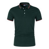 Casual Moda Tipo Polo Súper Calidad Playera Deportiva Licra