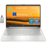 Laptop Para Estudiantes Hp Con Pantalla Táctil Hd De 15.6, 