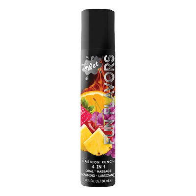 Lubricante Base Agua Térmico Sabor 4-1 Wet Fun Flavors 30 Ml | MercadoLibre