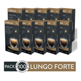 100 Cápsulas Caffesso Lungo Forte - Para Nespresso Intens. 8