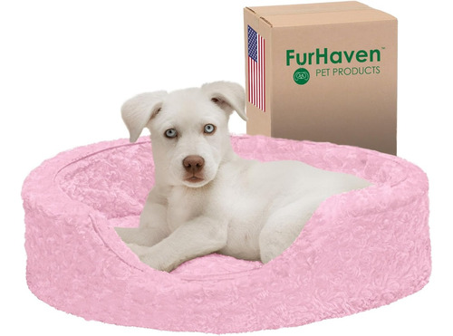 Cama Para Perro Y Gato Furhaven Ovalada S Peluche