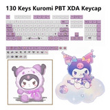 Teclado Sanrio Cinnamoroll Kuromi Pbt Xanime