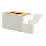 Caja De Pañuelos Multifunción, Simple, 2 Compartimentos, Res