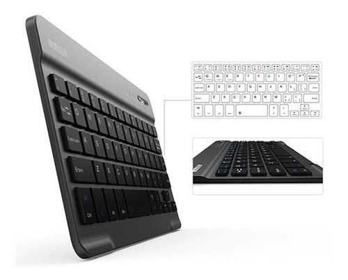 Teclado Bluethooth Para Window Ios Y Android