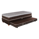 Sommier Springwall Dúo 90 X 190 Cama Carro + Colchon Jackie