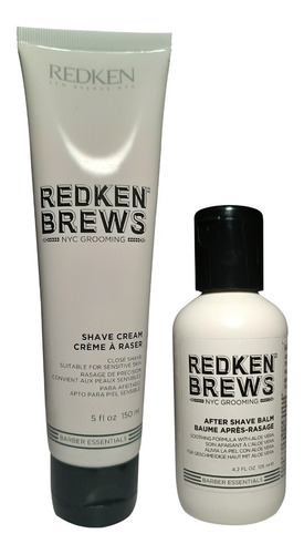 Redken Brews Kit Cuidado Personal Crema De Afeitar + Bálsamo