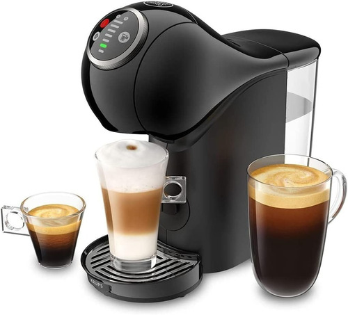 Cafetera Krups Dolce Gusto Genio S Plus Negra Color Negro