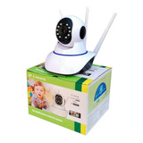 Camera Robo 3 Antenas Ip Wifi 360º 720p Sistema Yoosee/yyp2p