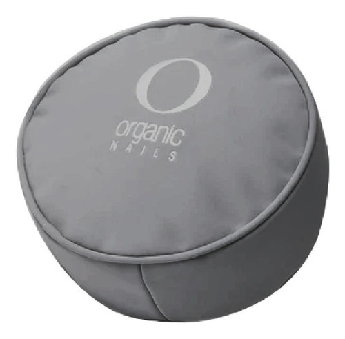 Cojin Oxford Gris Con Logo Bordado En Tela By Organic Nails Color Gris Oscuro