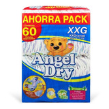 Pañal Angel Dry Etapa 6 Xxg  60 Pzas