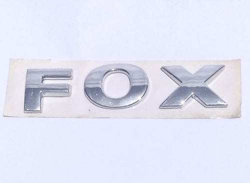 Emblema Vw Fox Spacefox Crossfox 1.6 Foto 2