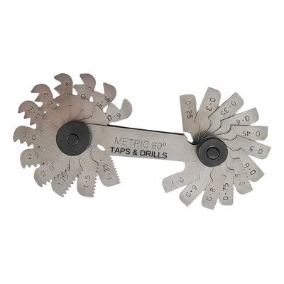 Pitch Gage De Roscas \u002Fcuenta Hilos Métrico, 0.25-6.0 Mm, 60° | MercadoLibre