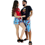 Pijama Duo De Parejas Popeye Y Olivia Short Y Camisa Cómoda