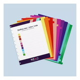 Caderno Inteligente Divisórias Colorcode Grande
