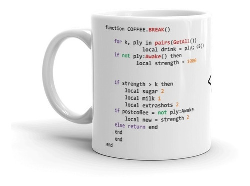 Taza Mágica Ingeniero Programador, Software Personalizada