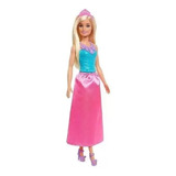 Barbie Princesa Pollera Rosa Mattel Hgr00